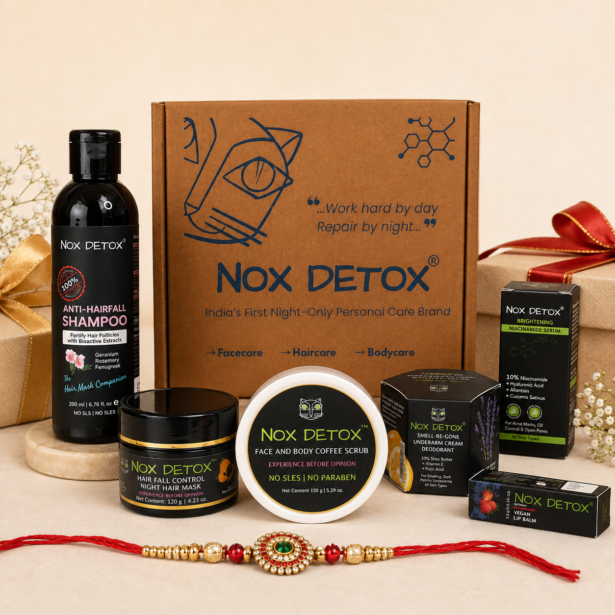 Hair Fall & Body Recovery Gift Box (Pack of 5)