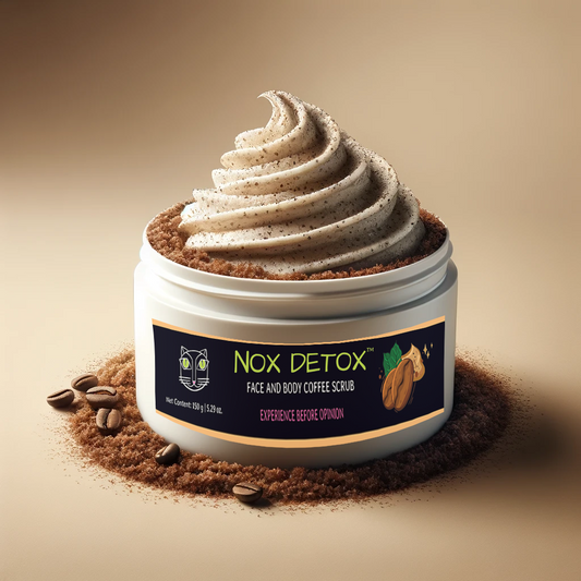 NOX DETOX Face And Body Coffee Scrub 150 gm