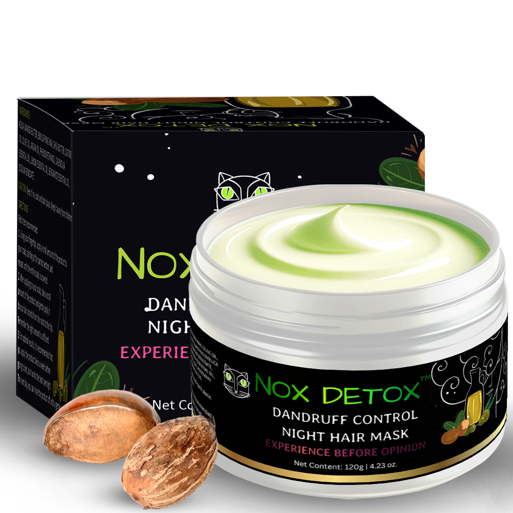 NOX DETOX Dandruff Control Night Hair Mask (1 + 1)