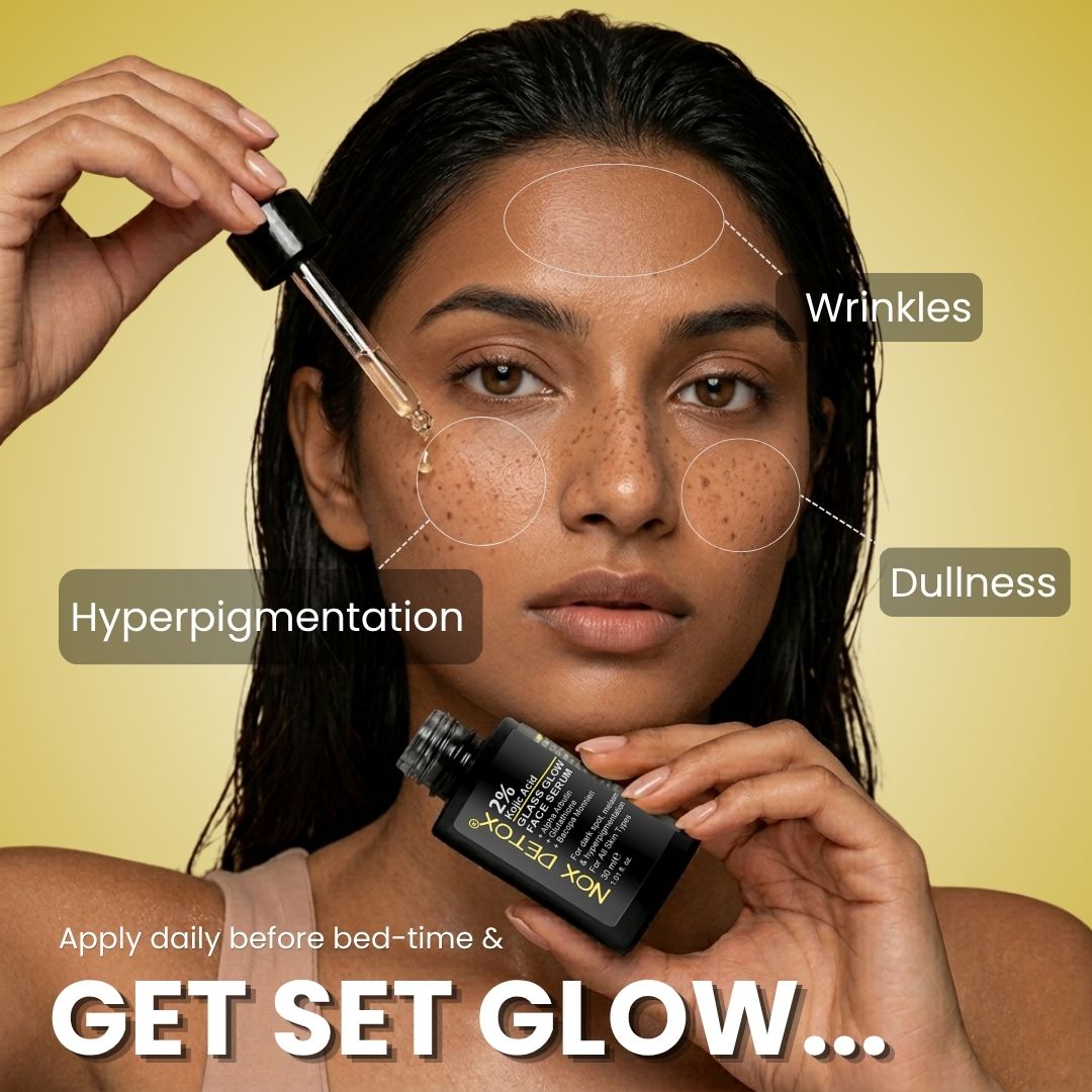 Glass Glow Kojic Acid, Alpha Arbutin & Glutathione Face Serum