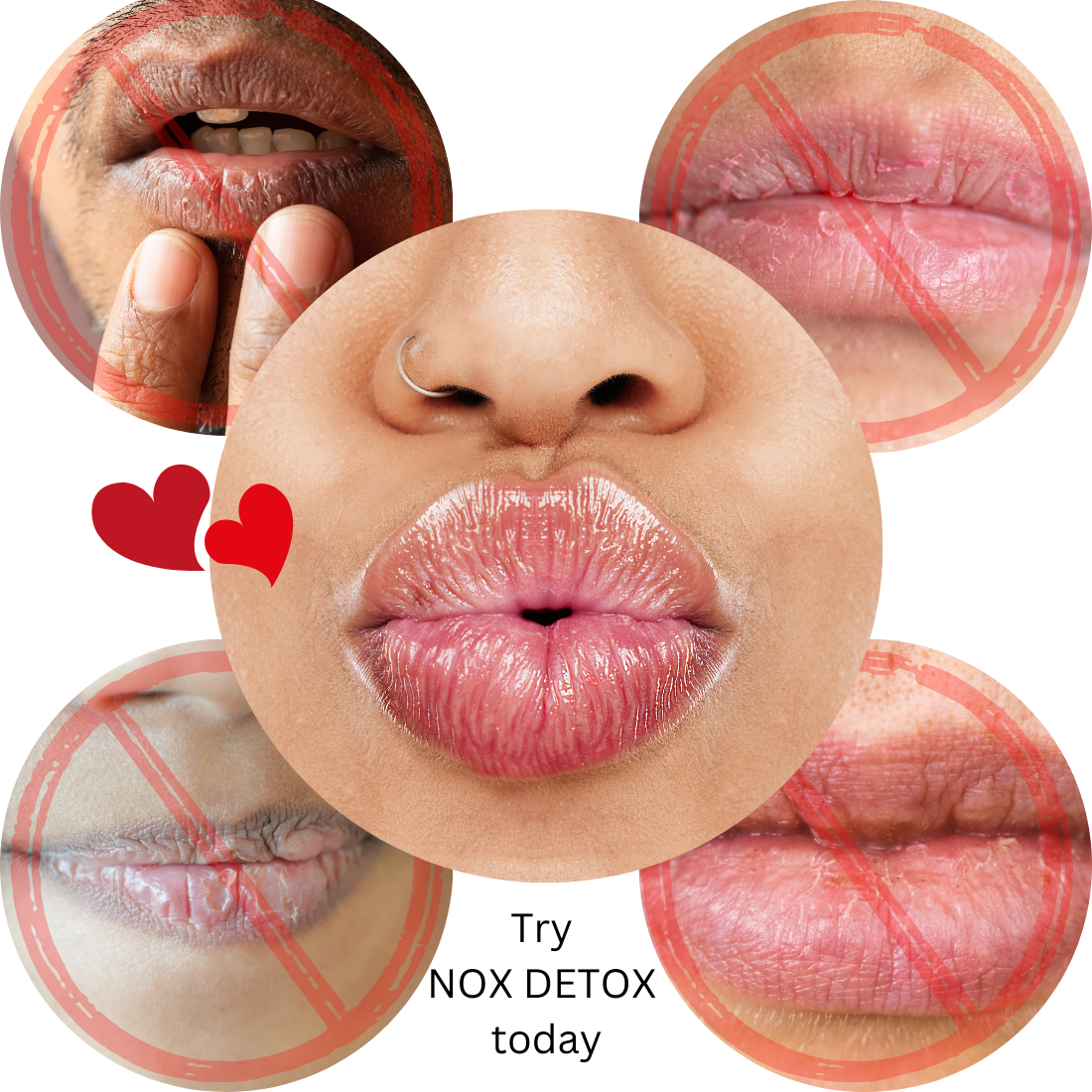 NOX DETOX Spicy Orange Vegan Lip Balm