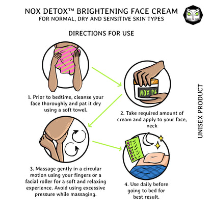 NOX DETOX Brightening Summer Face Cream 50g